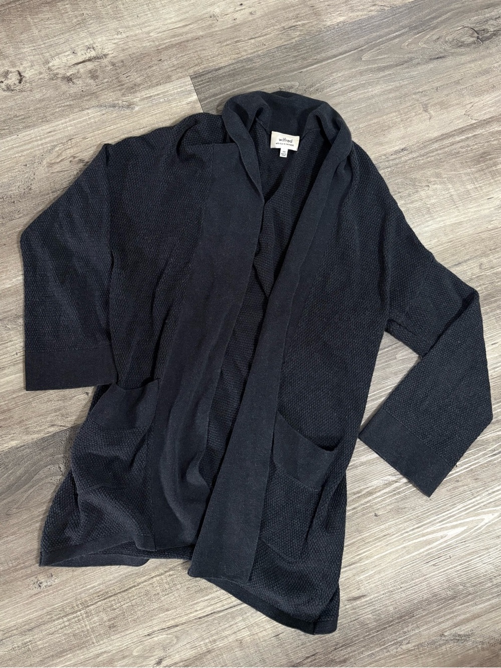aritzia wilfred silk and cashmere copernic cardigan